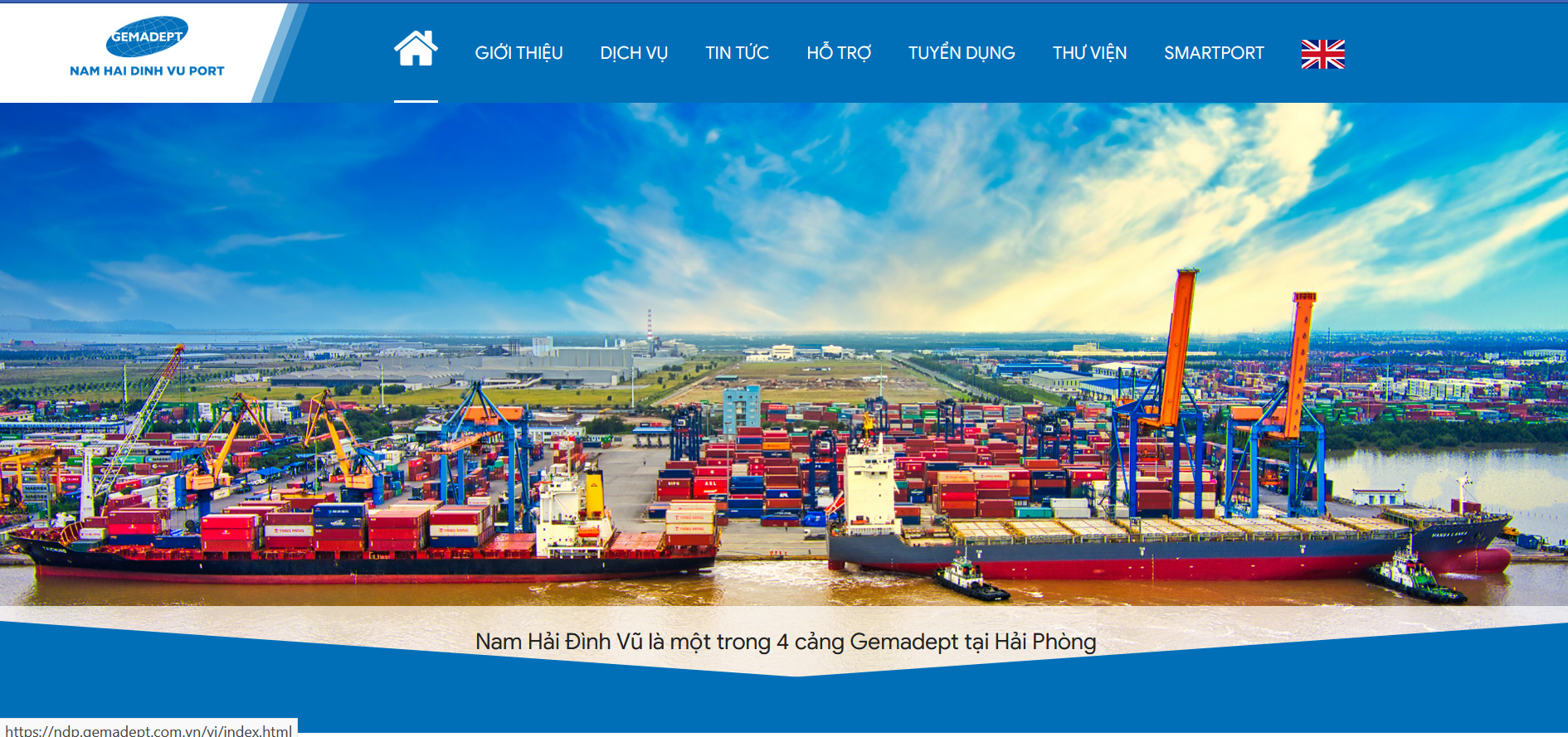 GEMADEPT muốn thoái hết 84,66% tại Cảng Nam Hải Đình Vũ