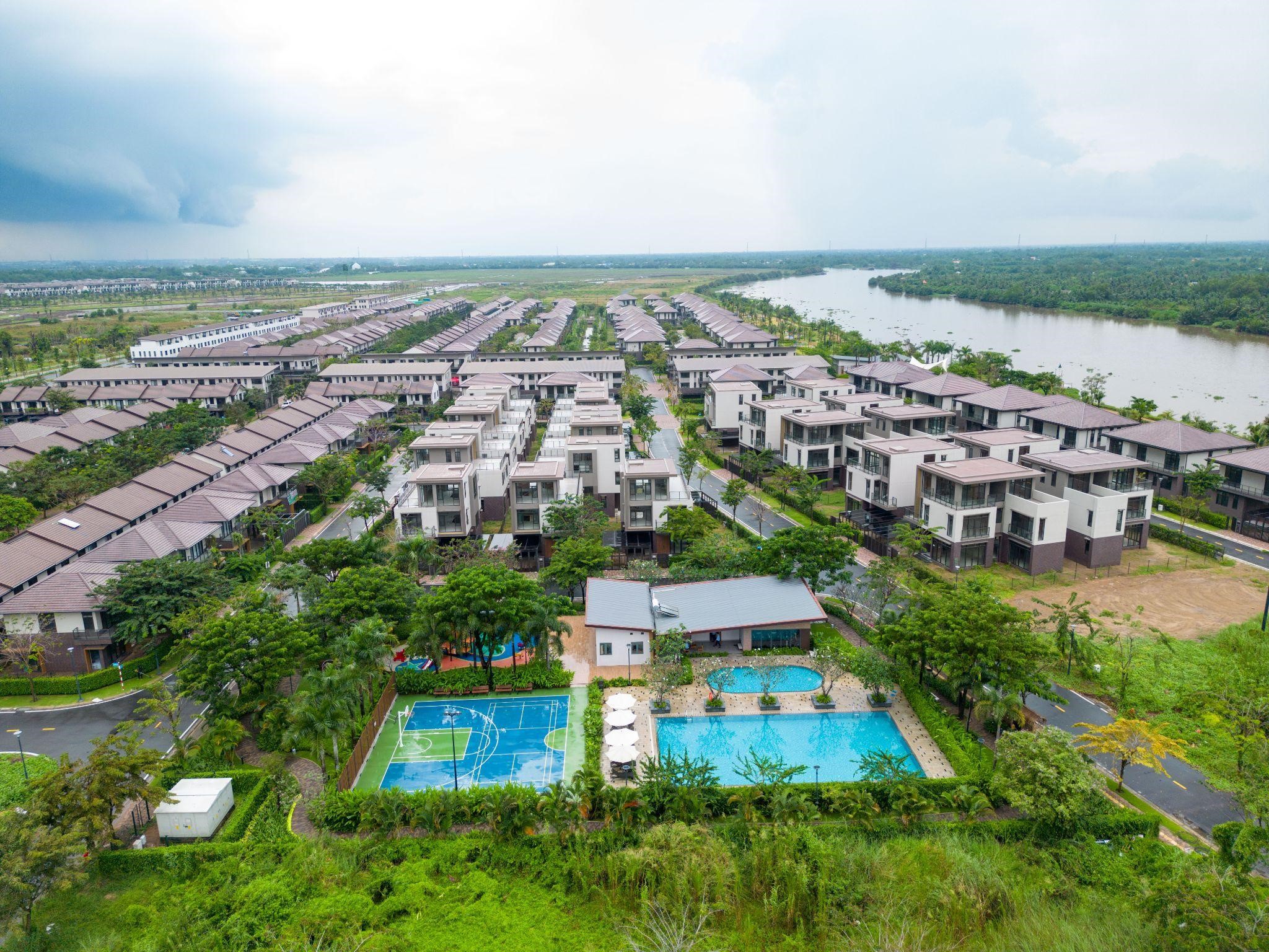 Waterpoint, khu đô thị tích hợp quy mô nhất của Nam Long đang triển khai đúng tiến độ
