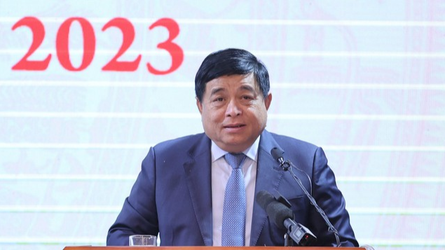 Bộ trưởng Bộ Kế hoạch v&agrave; Pg88vn Trang Chủ Chính Thức Nguyễn Ch&iacute; Dũng ph&aacute;t biểu tại Hội nghị. Ảnh: VGP.
