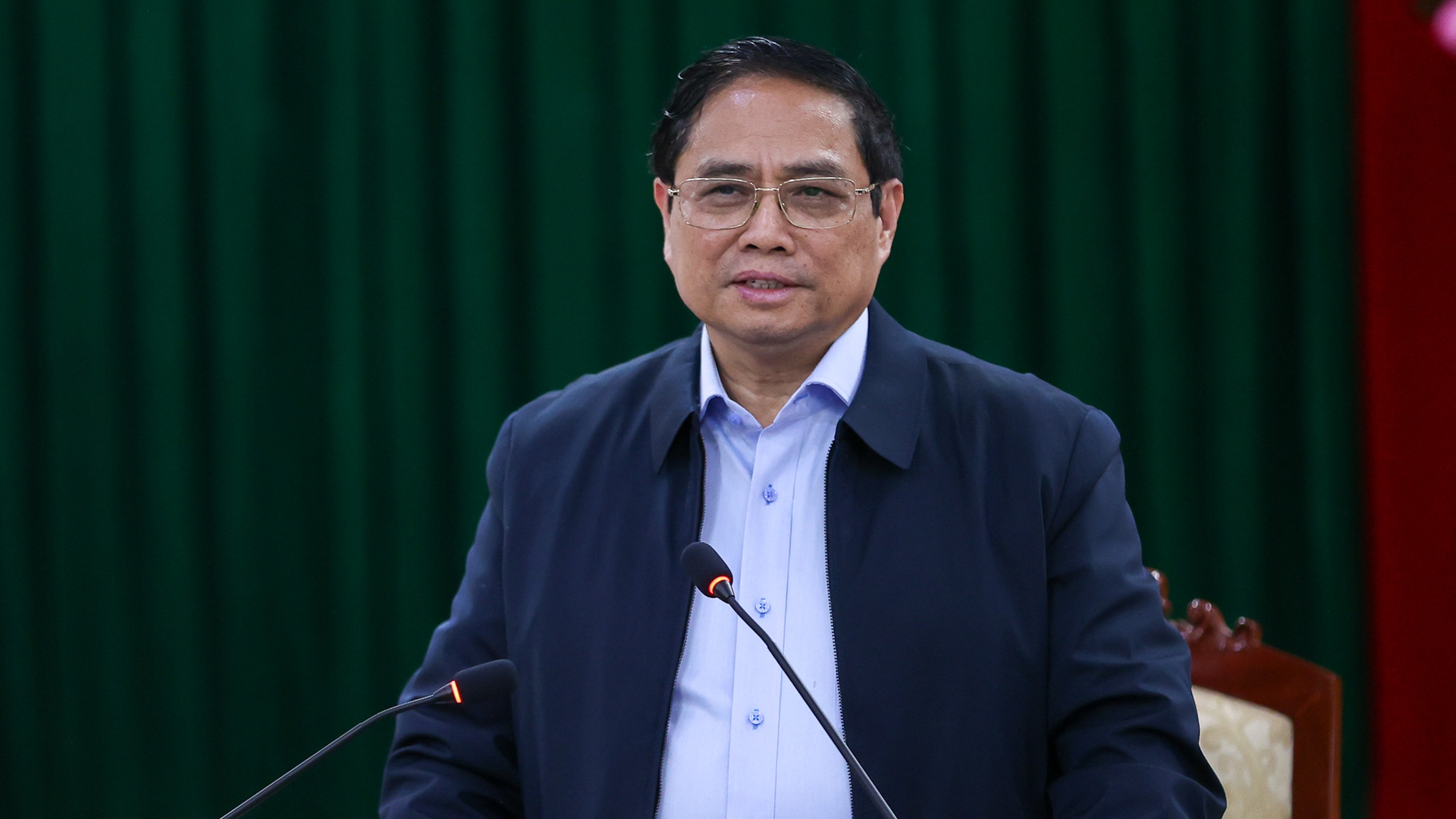 Thủ tướng Phạm Minh Chính phát biểu tại buổi Pg88hi Thể Thao, Bóng Đá, Casino, Nổ Hũ, Xổ Số - Ảnh: VGP