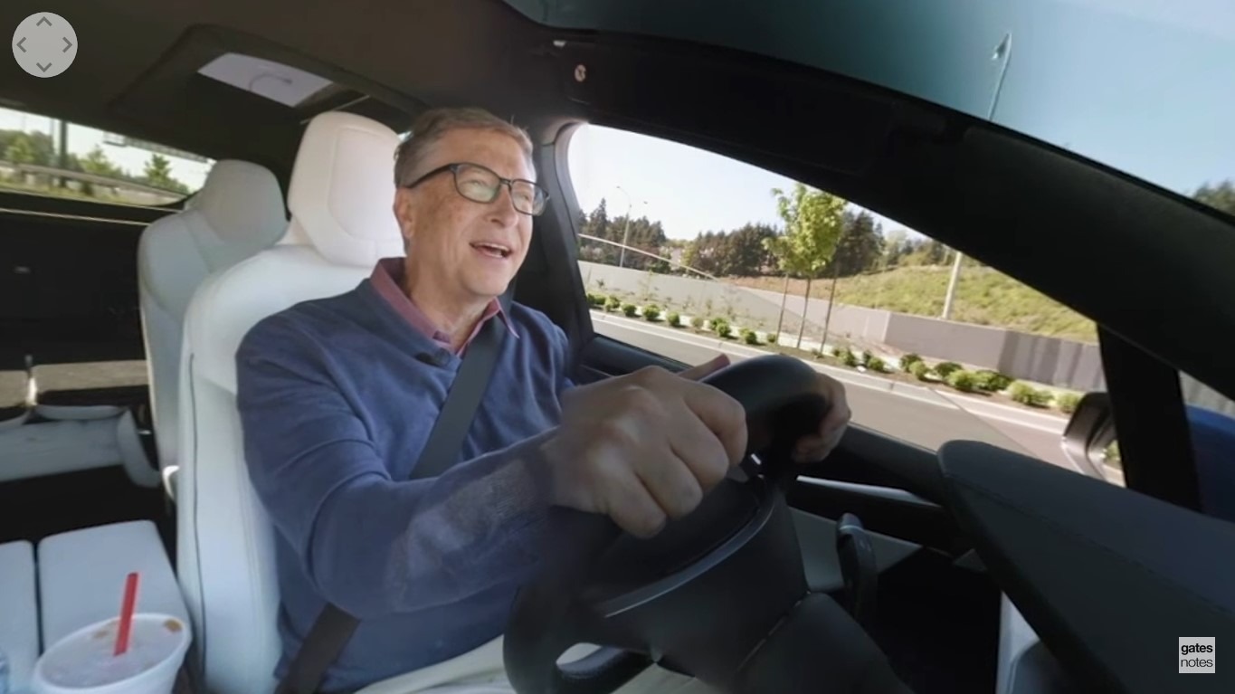 Bill Gates: Nhân loại có thể chống biến đổi khí hậu bằng cách mua xe điện và luôn luôn lạc quan