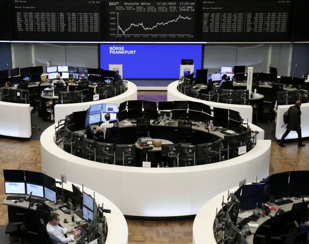 Sở giao dịch 6Pg88.com nhà cái Franfurt, Đức, hôm 17/2 - Ảnh: Reuters.