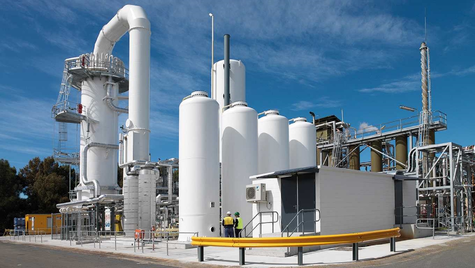 Phối cảnh nhà máy điện phân TGS Green Hydrogen. 