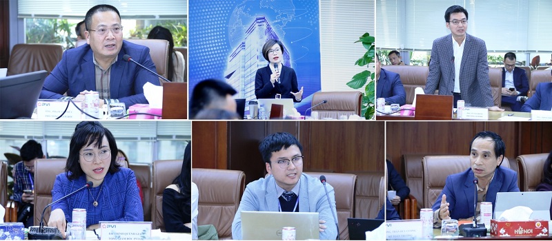 Ban L&atilde;nh đạo PVI trao đổi với c&aacute;c nh&agrave; Pg88vn Trang Chủ Chính Thức li&ecirc;n quan đến c&aacute;c hoạt động của PVI.