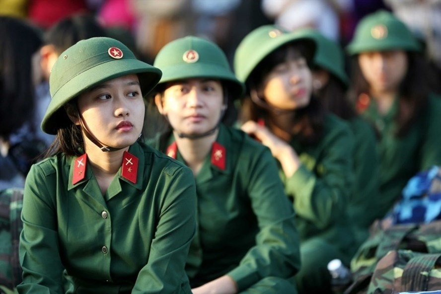 Năm 2023, có 4 trường quân đội tuyển học viên nữ