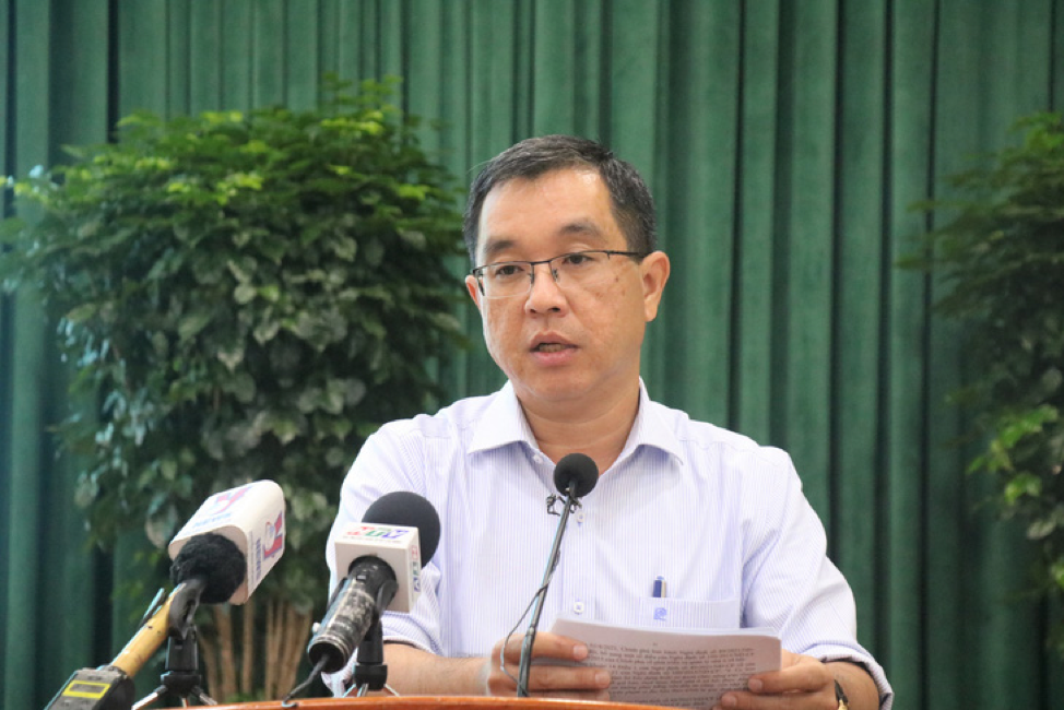 &Ocirc;ng Huỳnh Th&agrave;nh Khiết, Ph&oacute; Gi&aacute;m đốc Sở X&acirc;y dựng TP.HCM: 