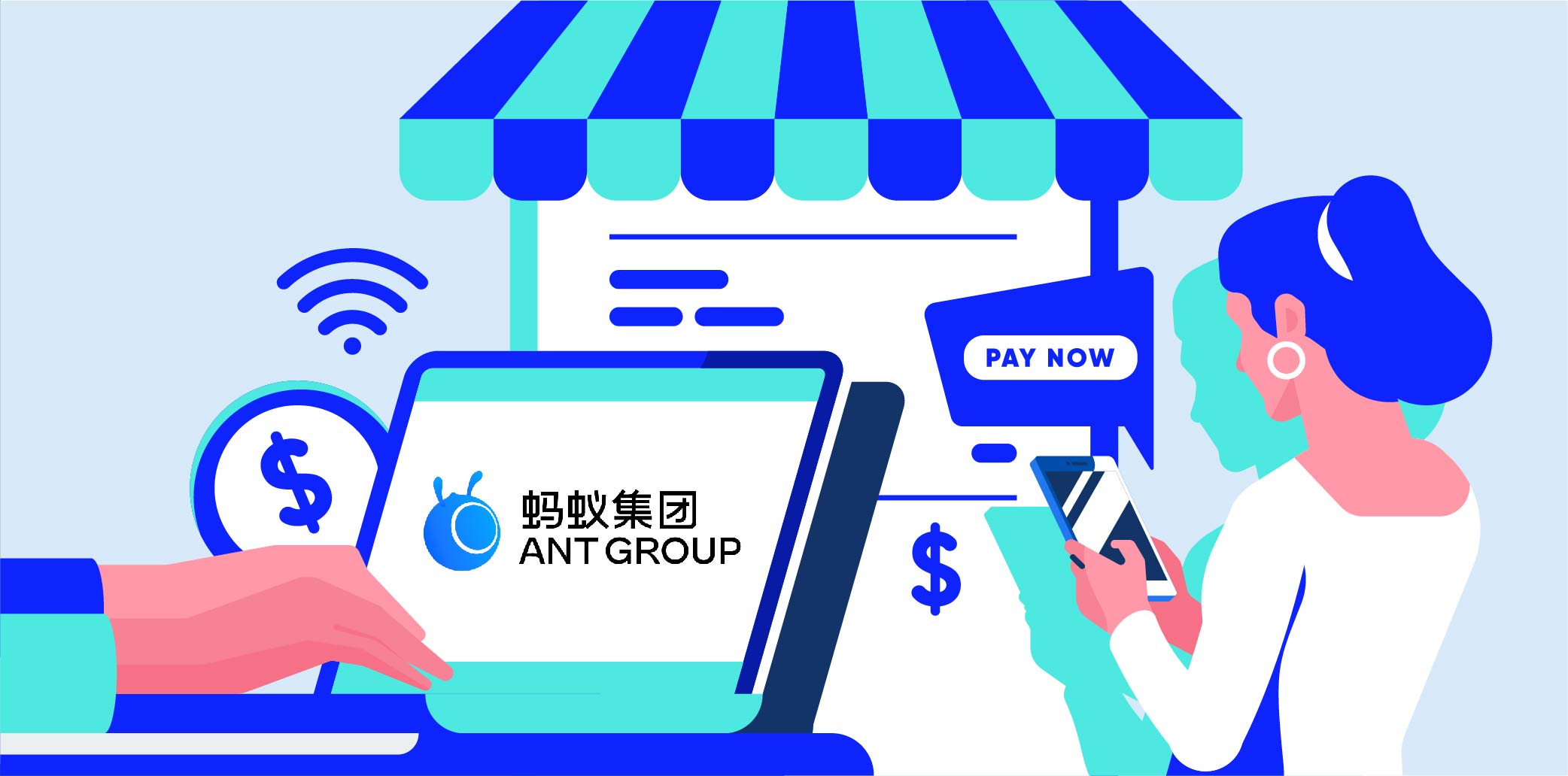 Ant Group thiết lập mạng lưới liên minh thanh toán kỹ thuật số thống trị thế giới