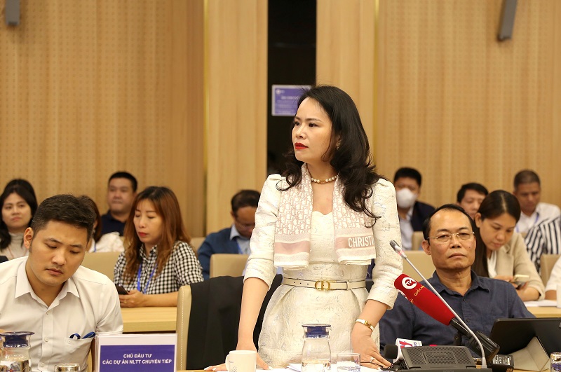 B&agrave; Nguyễn Thị Thanh B&igrave;nh- Ph&oacute; Tổng gi&aacute;m đốc phụ tr&aacute;ch lĩnh vực năng lượng Tập đo&agrave;n T&T Group.