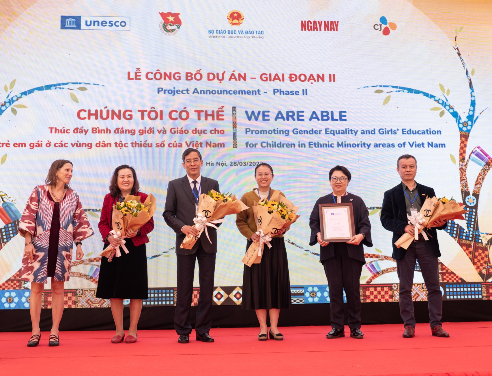 Lễ công bố giai đoạn 2 Link Trang Chủ PG88.Com Mới #2026 Thúc đẩy bình đẳng giới và Giáo dục cho trẻ em gái ở vùng dân tộc thiểu số của Việt Nam.