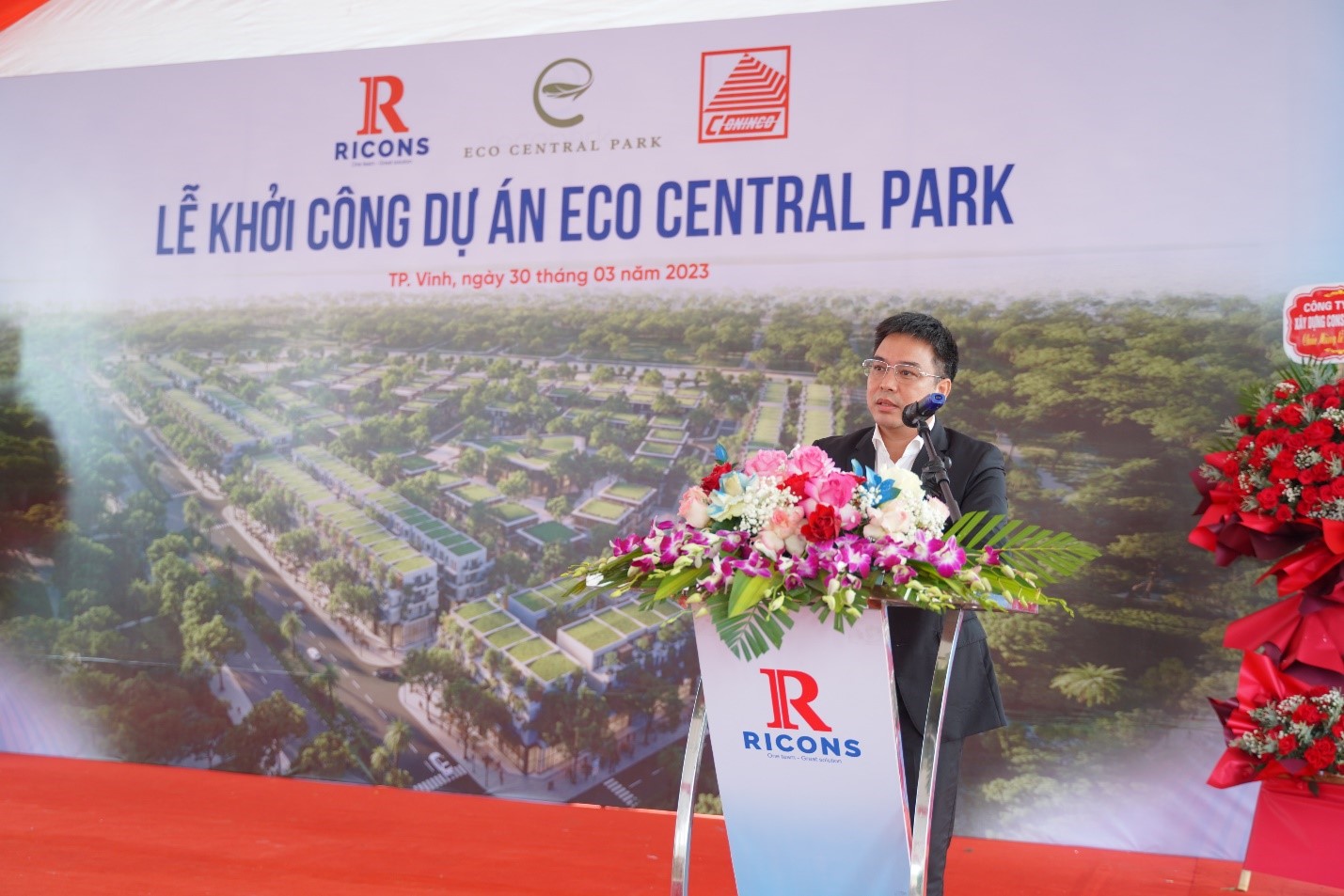 &Ocirc;ng Nguyễn Đức Cảnh - Ph&oacute; Tổng gi&aacute;m đốc Eco Central Park.