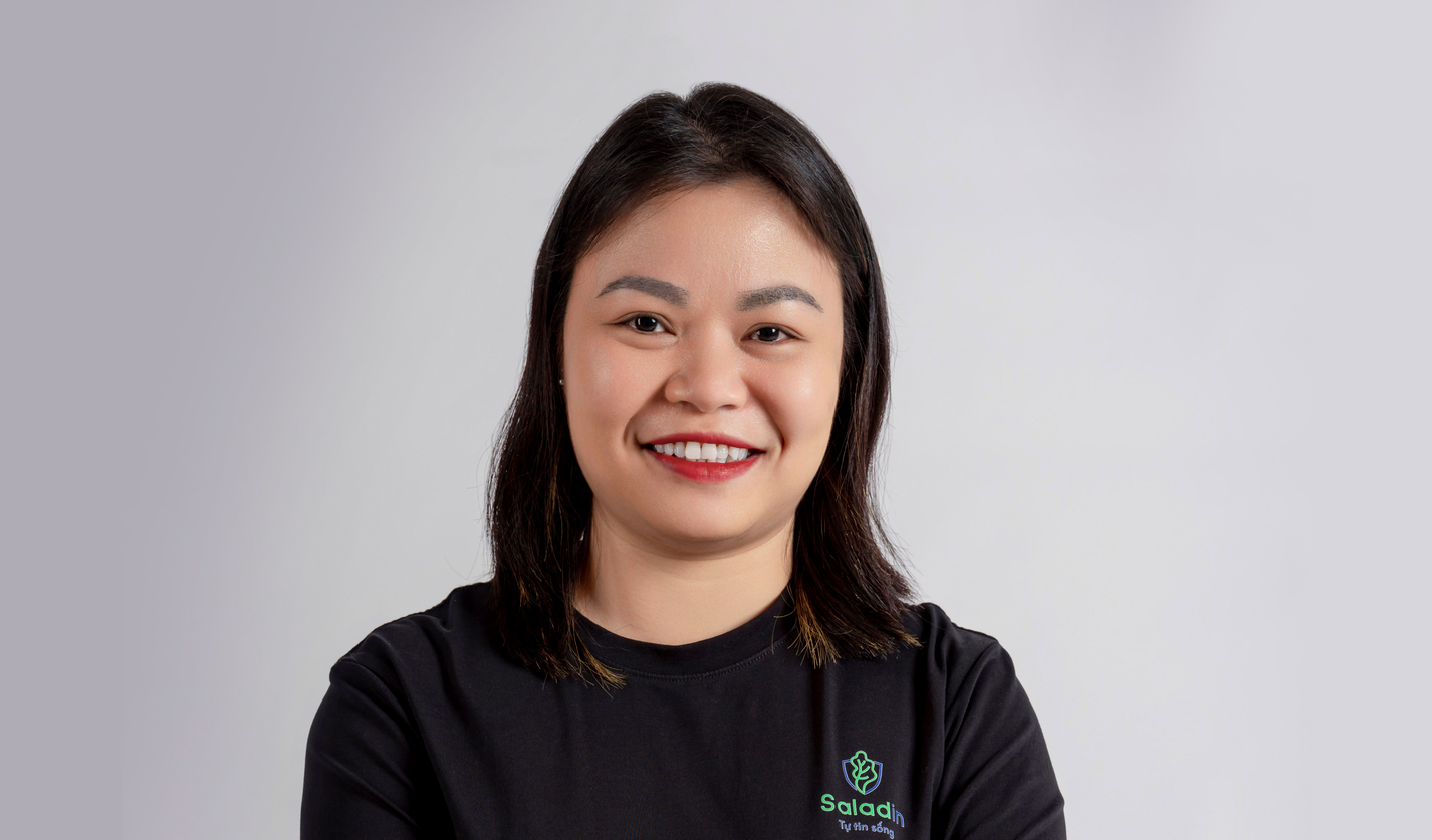 Bà Lê Thị Thanh Vân, đồng sáng lập kiêm CEO Saladin