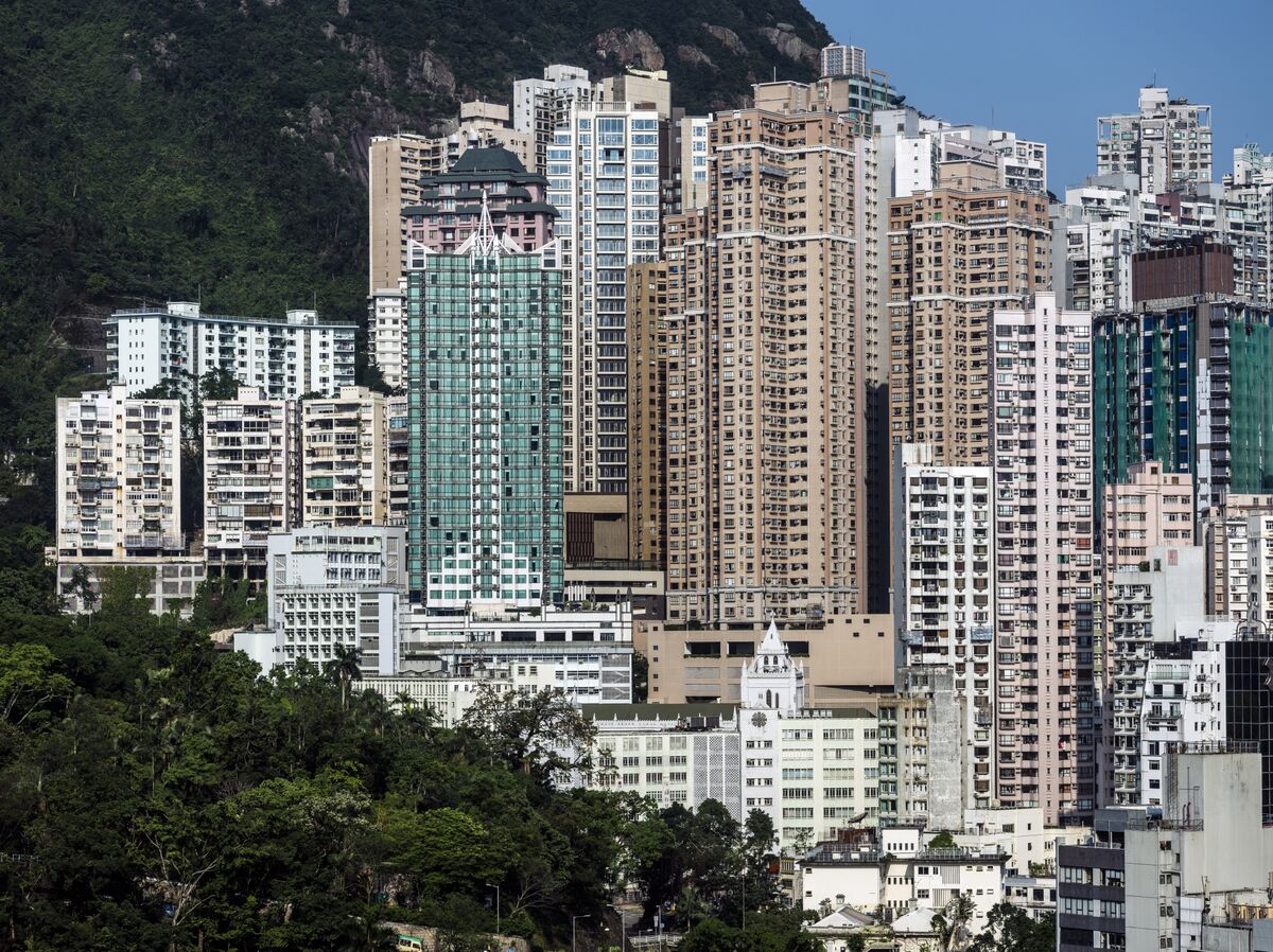 Một khu dân cư ở Hồng Kông - Ảnh: Bloomberg.