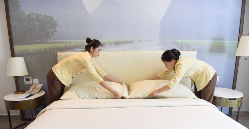 C&aacute;c cơ sở lưu tr&uacute; tại Sầm Sơn thực hiện c&aacute;c ti&ecirc;u ch&iacute; &ldquo;s&aacute;ng - sạch - đẹp&rdquo; để phục vụ kh&aacute;ch du lịch.