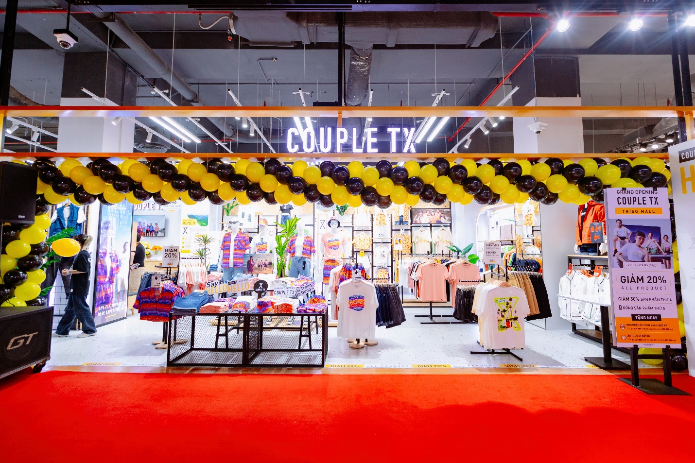 Cửa hàng Couple TX concept mới tại trung tâm PG88 Sòng bạc trực tuyến TOP 1 Việt Nam | Casino, Nổ Hũ Thiso Mall Sala quận Thủ Đức.