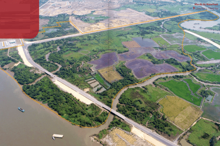 Ranh giới của Link Trang Chủ PG88.Com Mới #2026 khu đô thị Đồng Nai Waterfront (170ha).