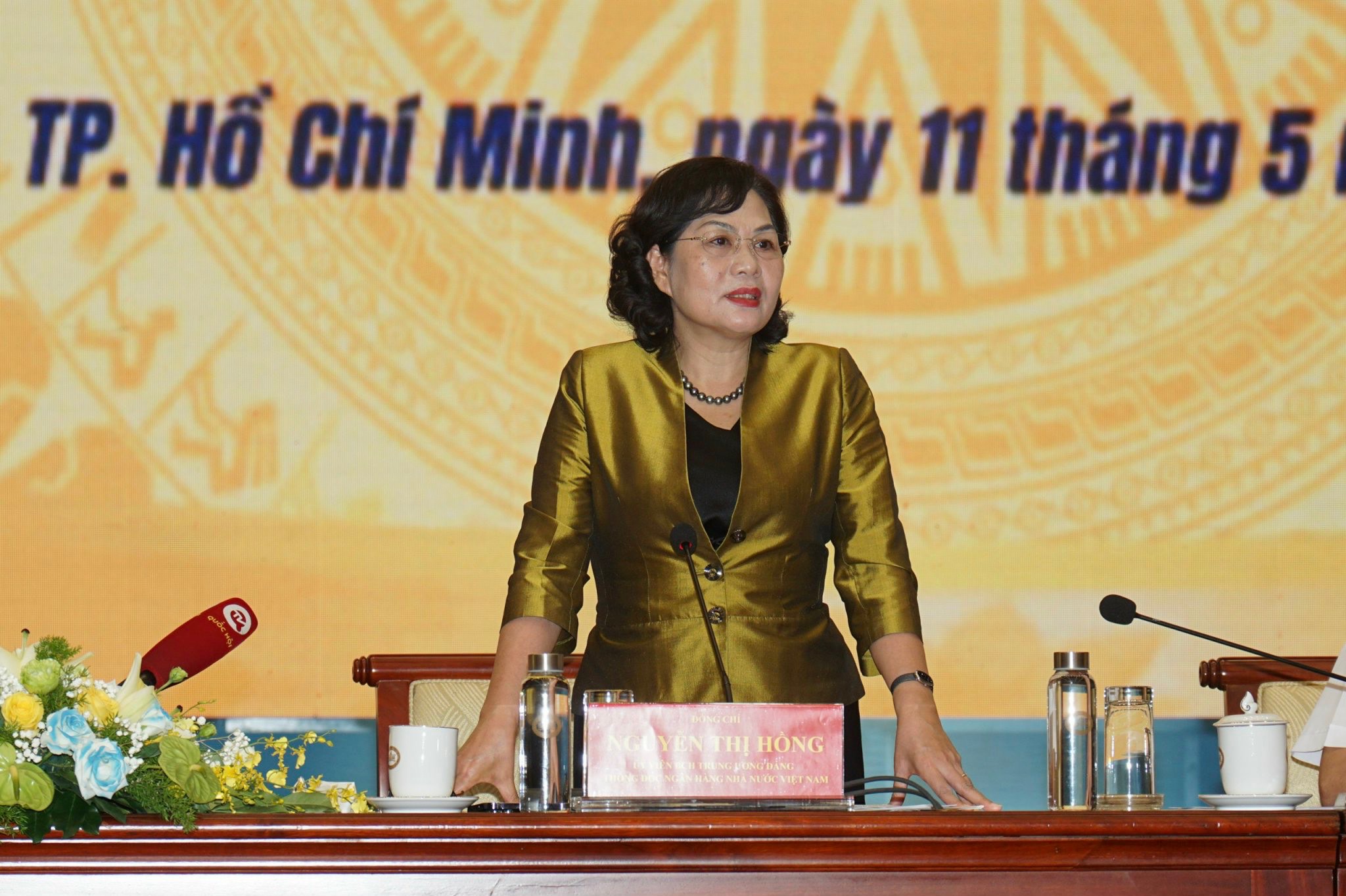 Thống đốc Ng&acirc;n h&agrave;ng Nh&agrave; nước Nguyễn Thị Hồng