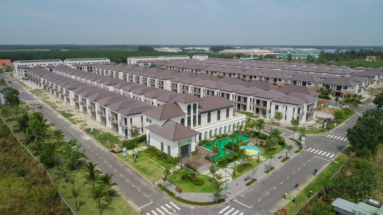 Ph&uacute;c An Ashita: Khu đ&ocirc; thị tại B&agrave;u B&agrave;ng đ&atilde; x&acirc;y dựng ho&agrave;n thiện v&agrave; c&oacute; sổ. Ảnh: Trần Anh Group.