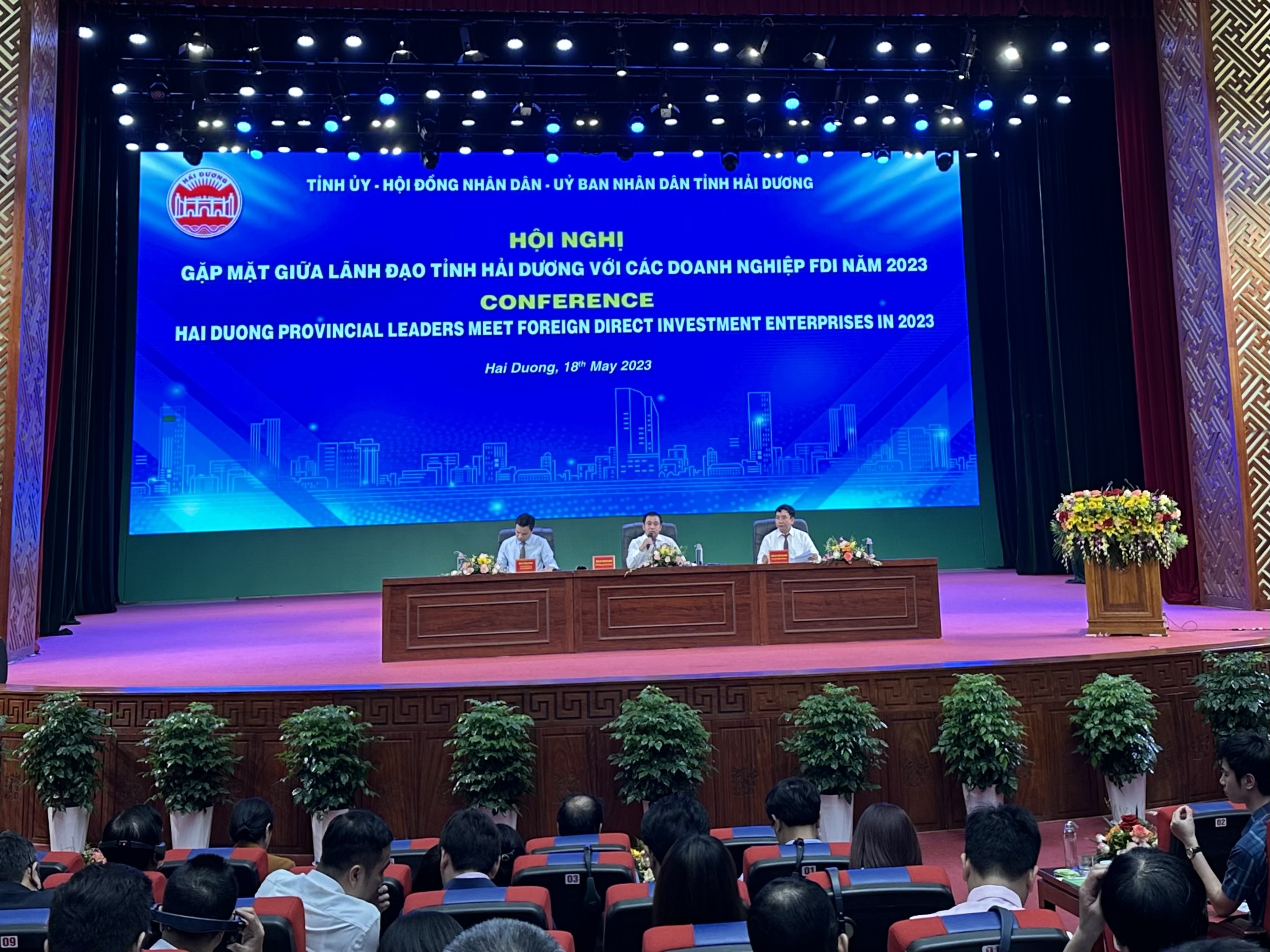 Hải Dương cam kết cải thiện mạnh mẽ hơn nữa môi trường đầu tư PG88 Uy Tín Số 1 Việt Nam, tạo mọi điều kiện thuận lợi để các 6Pg88.con độc quyền mỗi ngày FDI tổ chức sản xuất PG88 Uy Tín Số 1 Việt Nam. Ảnh: Tú Anh.