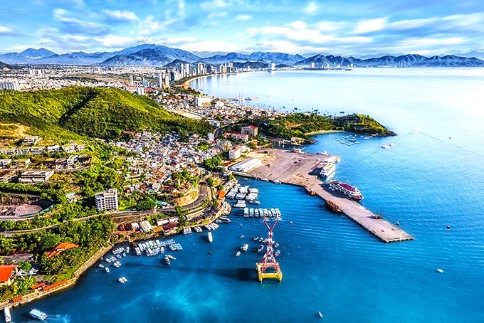 Khu vực phía Nam thành phố biển Nha Trang, tỉnh Khánh Hoà.