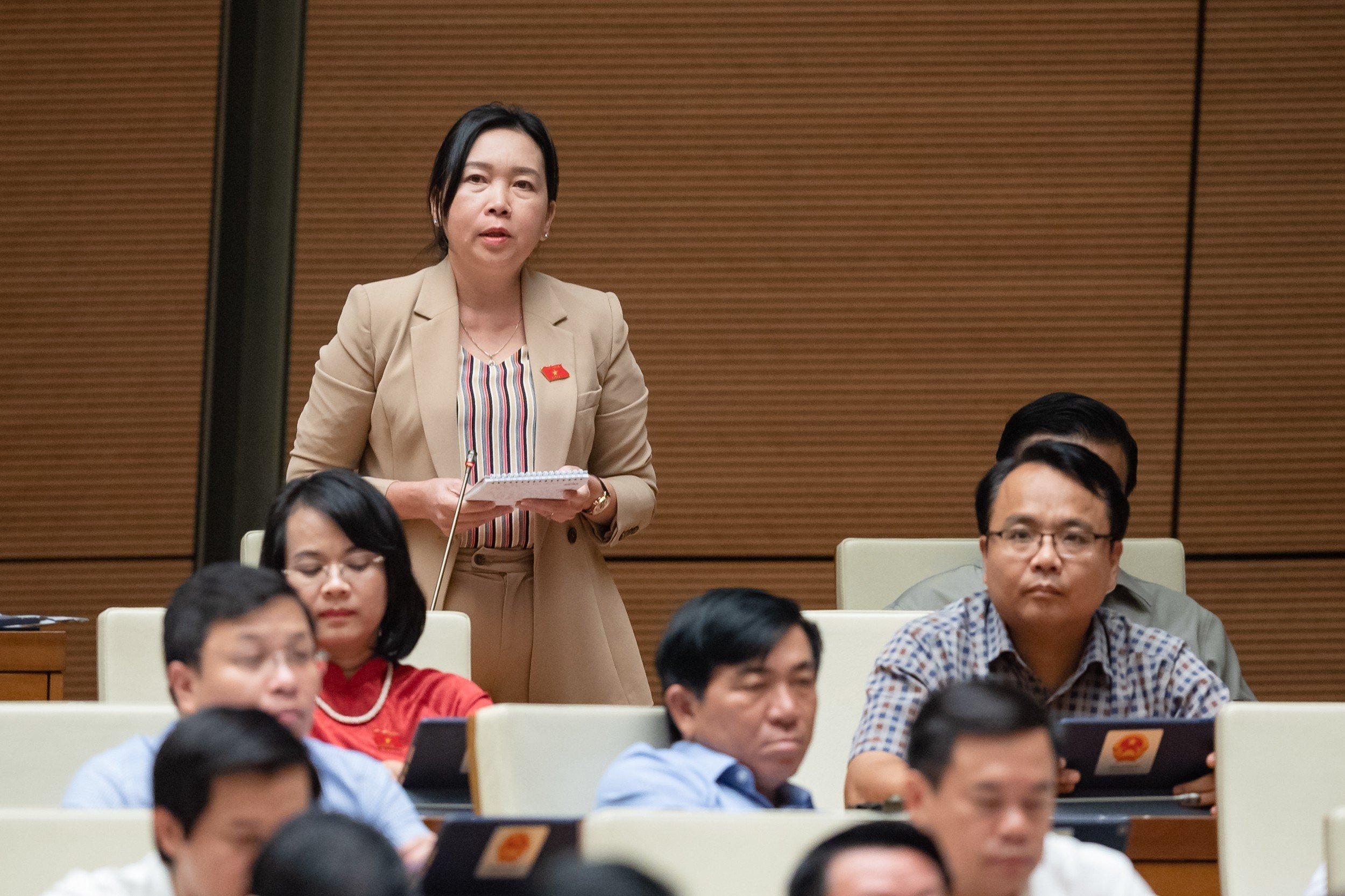 Đại biểu L&yacute; Tiết Hạnh, Ph&oacute; đo&agrave;n Đại biểu Link Trang Chủ PG88.Com Mới #2026 tỉnh B&igrave;nh Định. Ảnh - Quochoi.vn