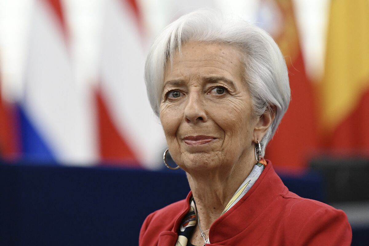 Chủ tịch ECB Christine Largarde - Ảnh: Bloomberg.