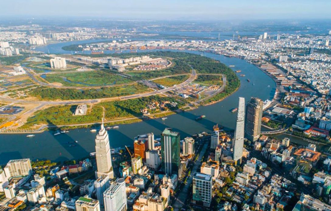 Khu vực Thủ Thiêm, TP. Thủ Đức, TP.HCM.