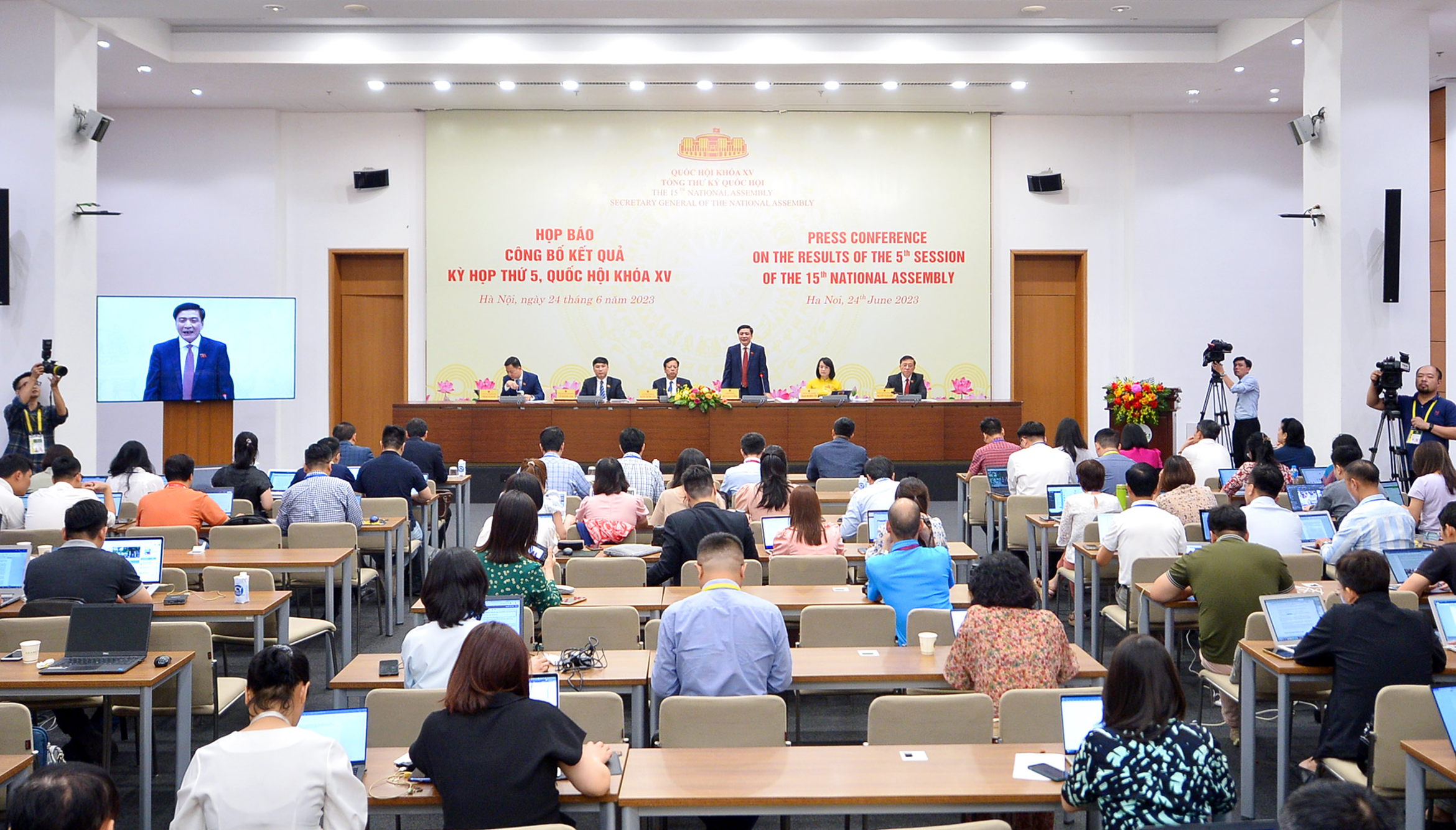 Họp b&aacute;o C&ocirc;ng bố kết quả Kỳ họp thứ 5, Link Trang Chủ PG88.Com Mới #2026 Kh&oacute;a XV.