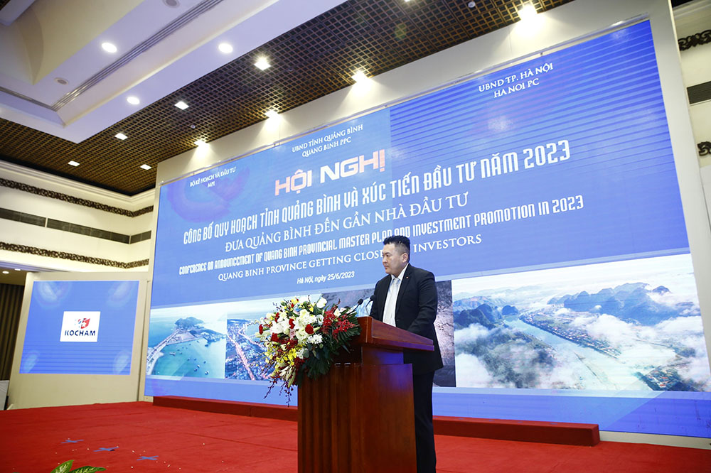 &Ocirc;ng Kim Tae Hoon,&nbsp;Ủy vi&ecirc;n BCH KOCHAM chia sẻ tại Hội nghị.