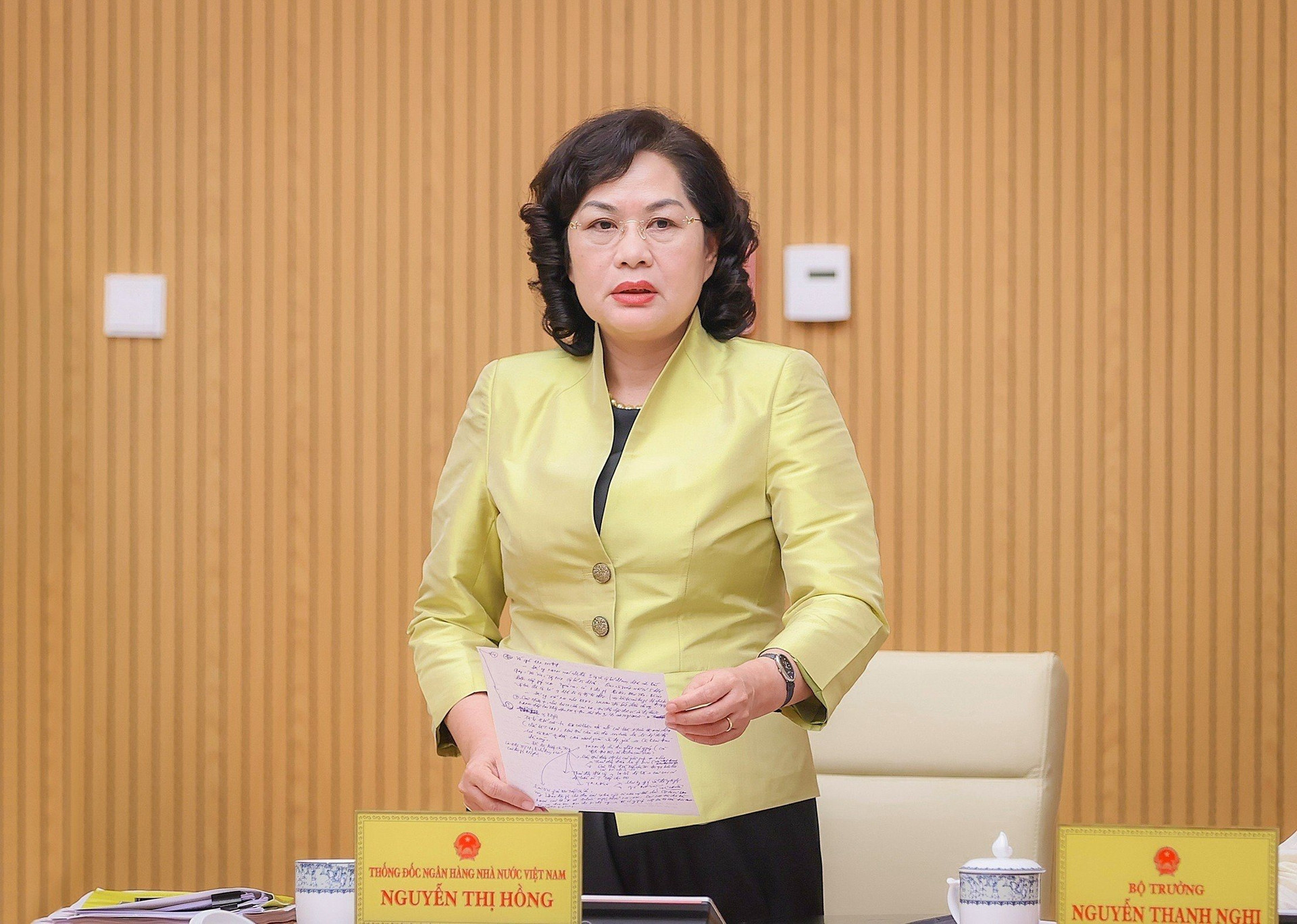 Thống đốc Pg88 com chính chủ Nhà nước cho biết, tín dụng cho tiêu dùng bất động sản 5 tháng đầu năm giảm 1,32%. Ảnh: Ngọc Khanh