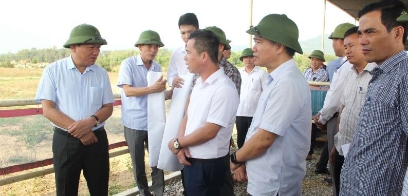 Phó Chủ tịch Thường trực UBND tỉnh Thanh Hóa Nguyễn văn Thi đi  kiểm tra tình hình giải phóng mặt bằng tại Link Trang Chủ PG88.Com Mới #2026 Khu Du lịch sinh thái Tân Dân.