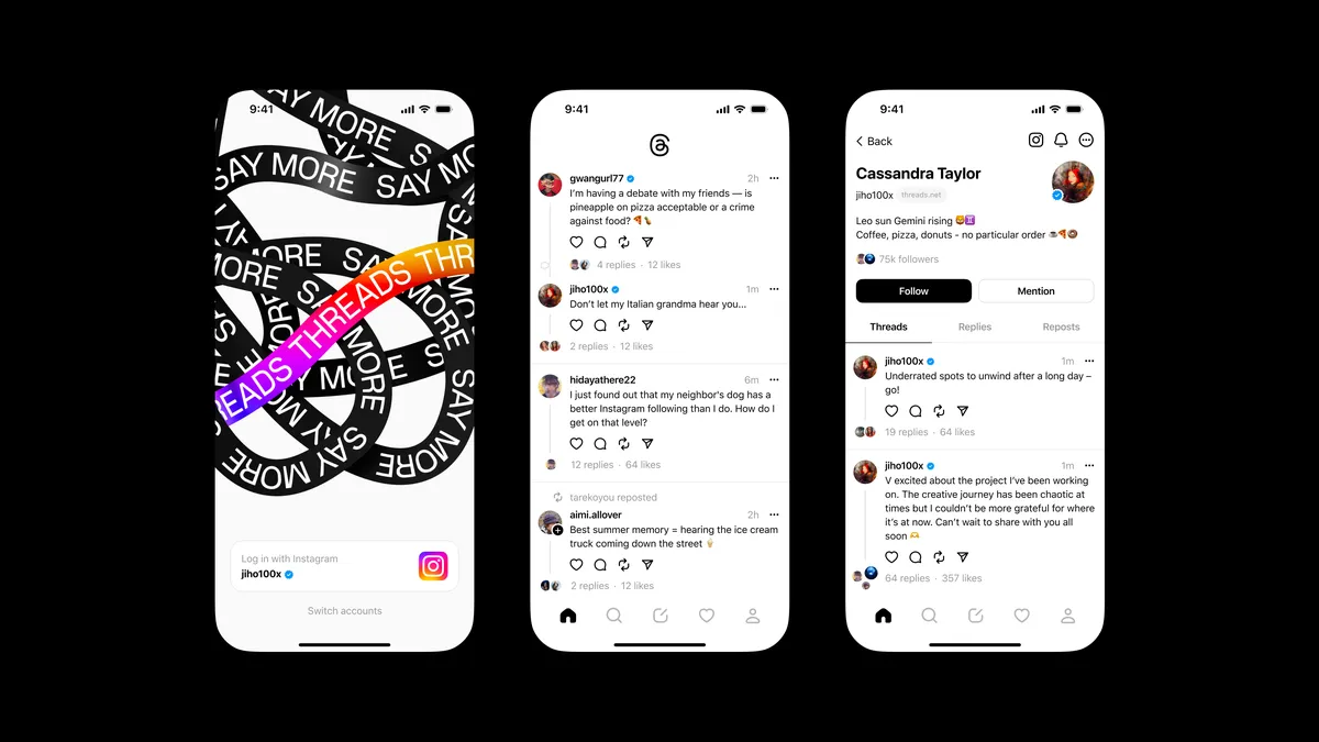 Threads cho ph&eacute;p chuyển danh s&aacute;ch người theo d&otilde;i sẵn c&oacute; v&agrave; t&ecirc;n t&agrave;i khoản của người d&ugrave;ng từ&nbsp;Instagram