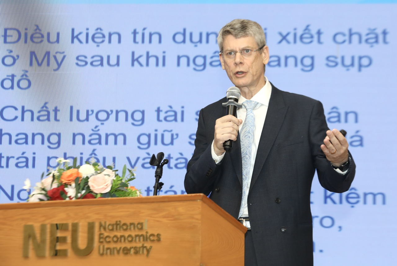 &Ocirc;ng Johnathan Picus, Link Trang Chủ PG88.Com Mới #2026 Trưởng Chương tr&igrave;nh ph&aacute;t triển Li&ecirc;n hiệp Quốc (UNDP) tại Việt Nam, ph&aacute;t biểu tại toạ đ&agrave;m s&aacute;ng ng&agrave;y 11/7/2023. Ảnh: Việt Dũng.