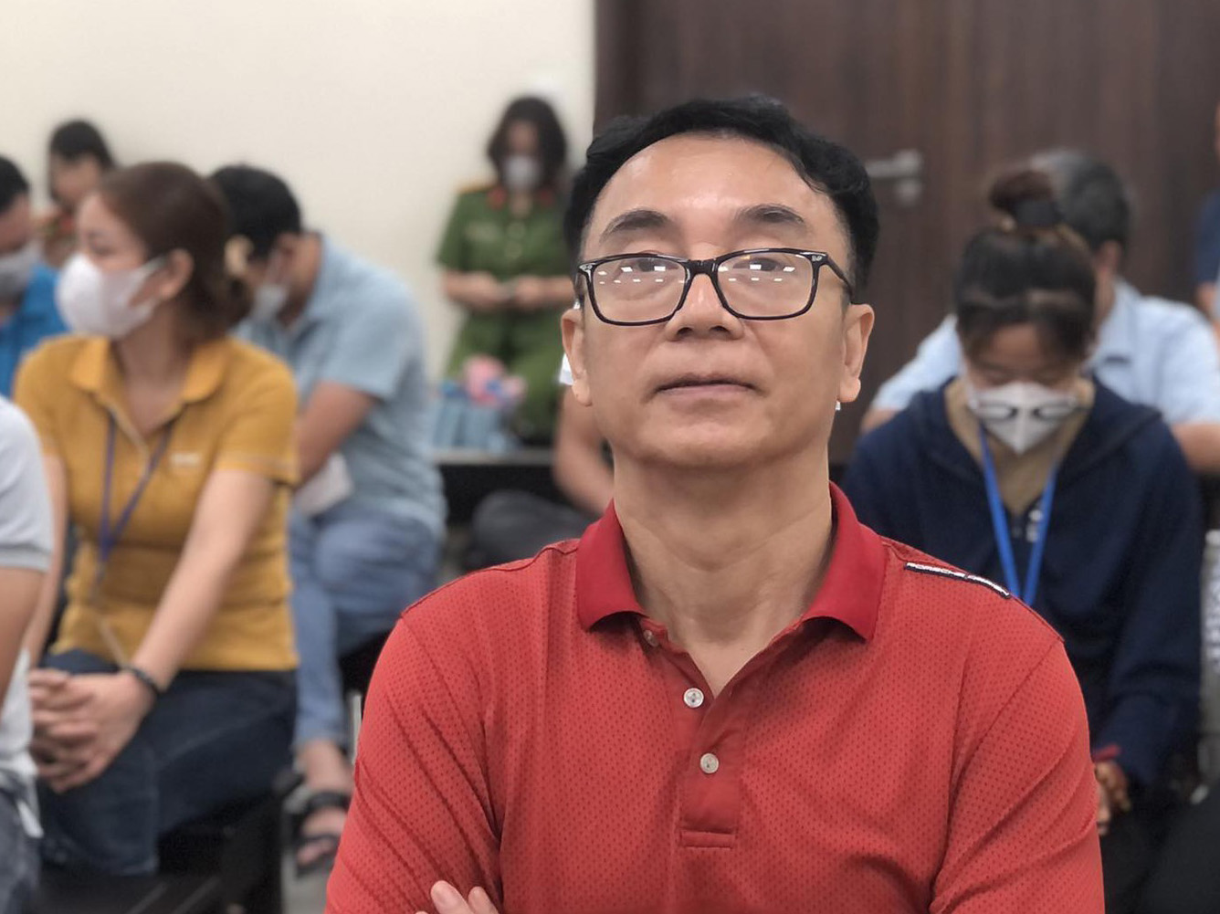 Bị cáo Trần Hùng hầu tòa ngày 22/7.