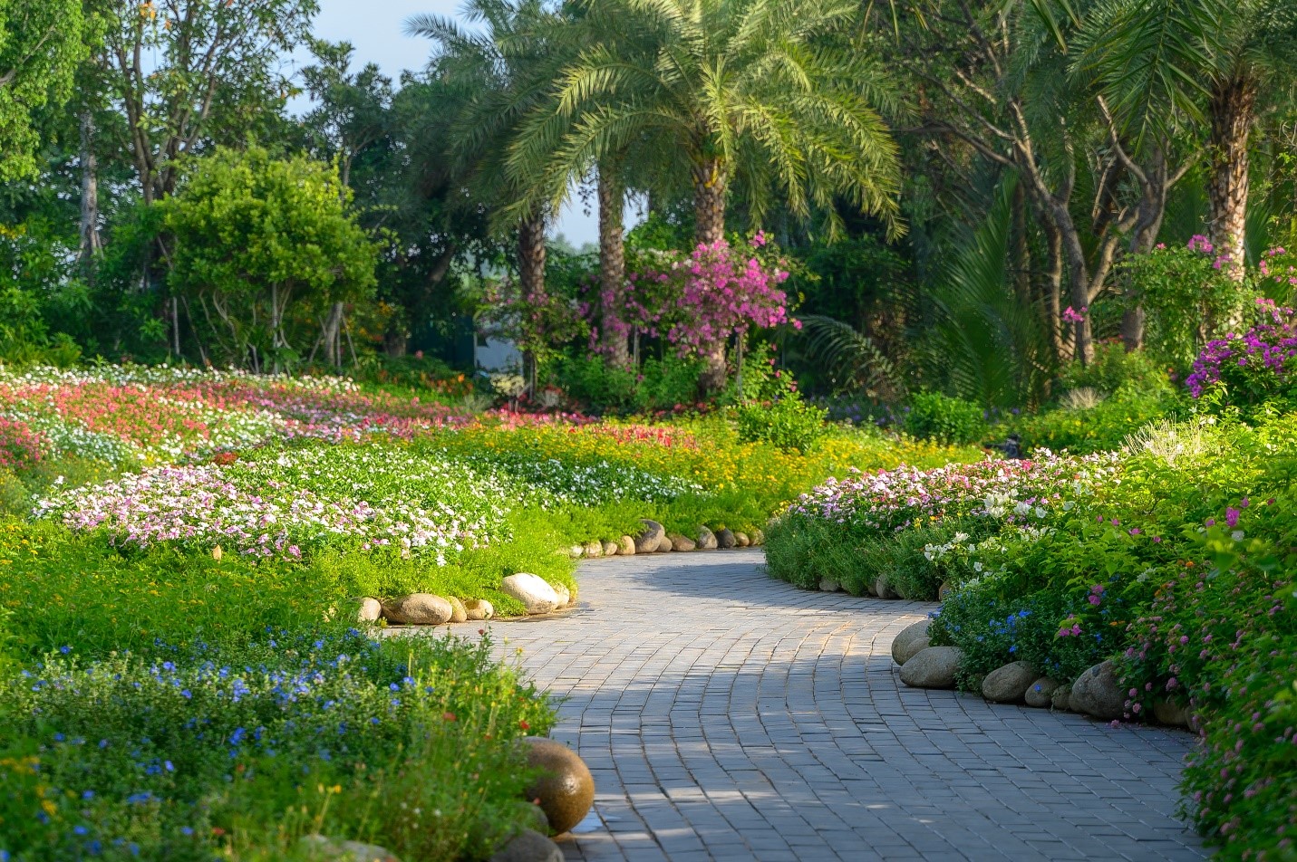 Cảnh quan, c&acirc;y xanh tại Ecovillage Saigon River được chủ Pg88vn Trang Chủ Chính Thức chăm ch&uacute;t tỉ mỉ.
