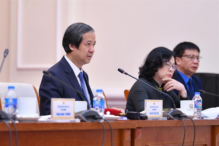 Bộ trưởng Nguyễn Kim Sơn: Xem xét, điều chỉnh các môn học tích hợp