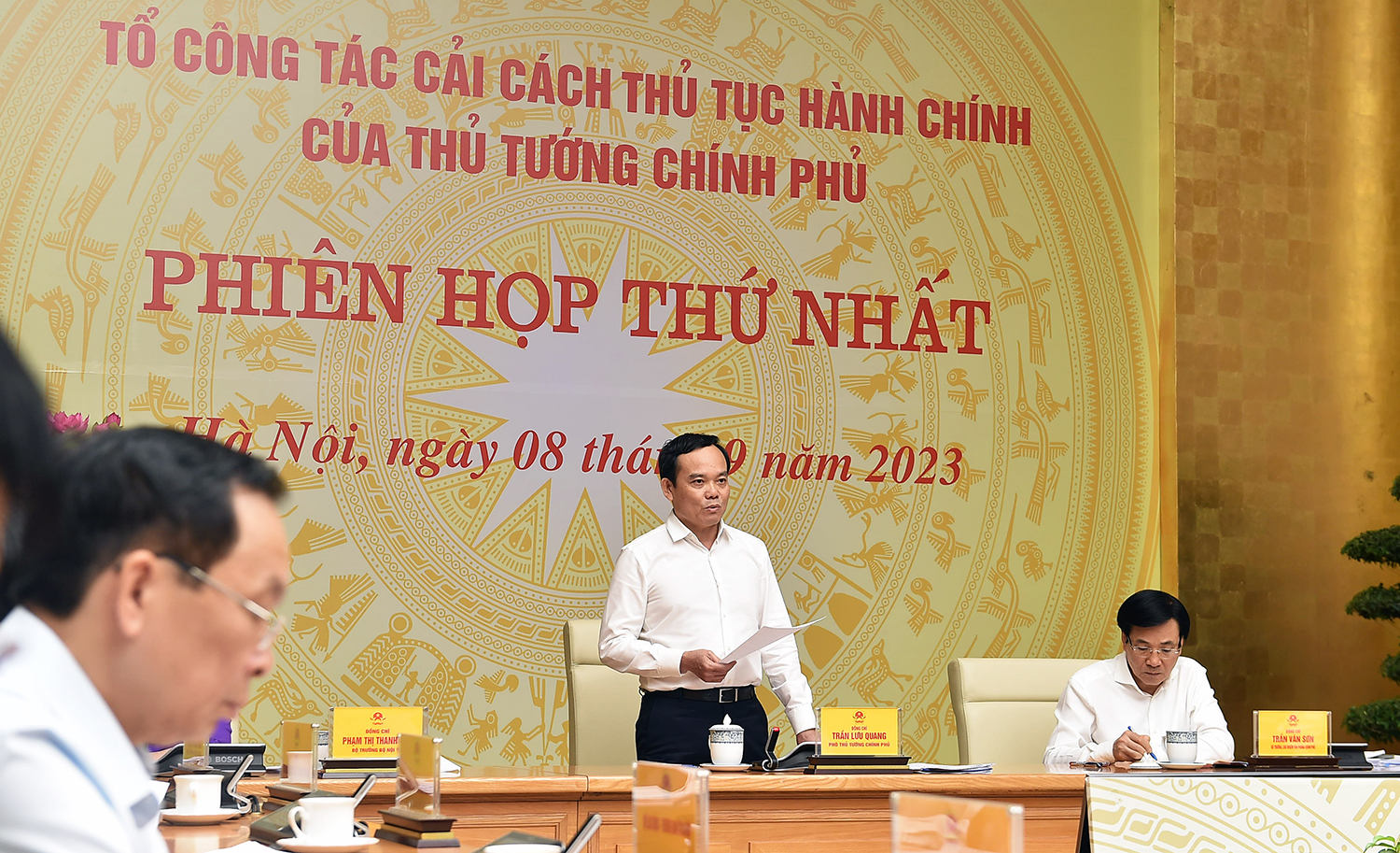 Ph&oacute; Thủ tướng Trần Lưu Quang: 
