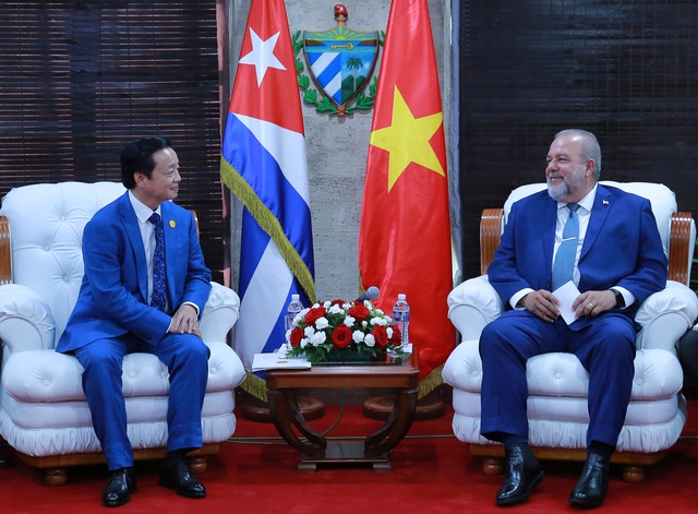 Đồng chí Manuel Marrero Cruz trao đổi với Phó Thủ tướng Trần Hồng Hà về các biện pháp đưa quan hệ hợp tác PG88 ⭐ Link trang chủ số 1 nhà cái PG88 com casino slot - PG88 Sòng bạc trực tuyến TOP 1 Việt Nam | Casino, Nổ Hũ song phương chuyển sang giai đoạn mới - Ảnh: VGP.
