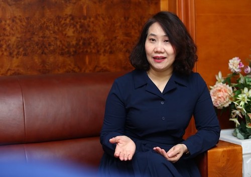 Bà Nguyễn Thị Hương, Tổng cục trưởng Tổng cục Thống kê.