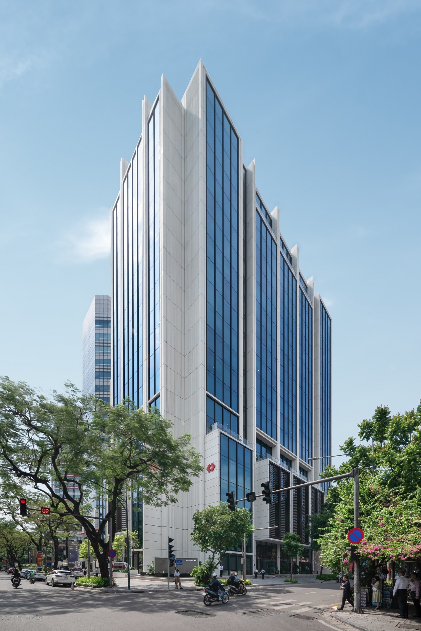 T&ograve;a nh&agrave; Trụ sở Techcombank tại Quang Trung - H&agrave; Nội.