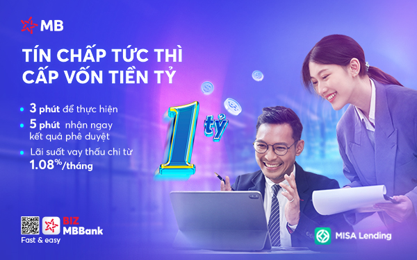 MB ra mắt sản phẩm vay vốn tín chấp đồng hành cùng 6Pg88.con độc quyền mỗi ngày.