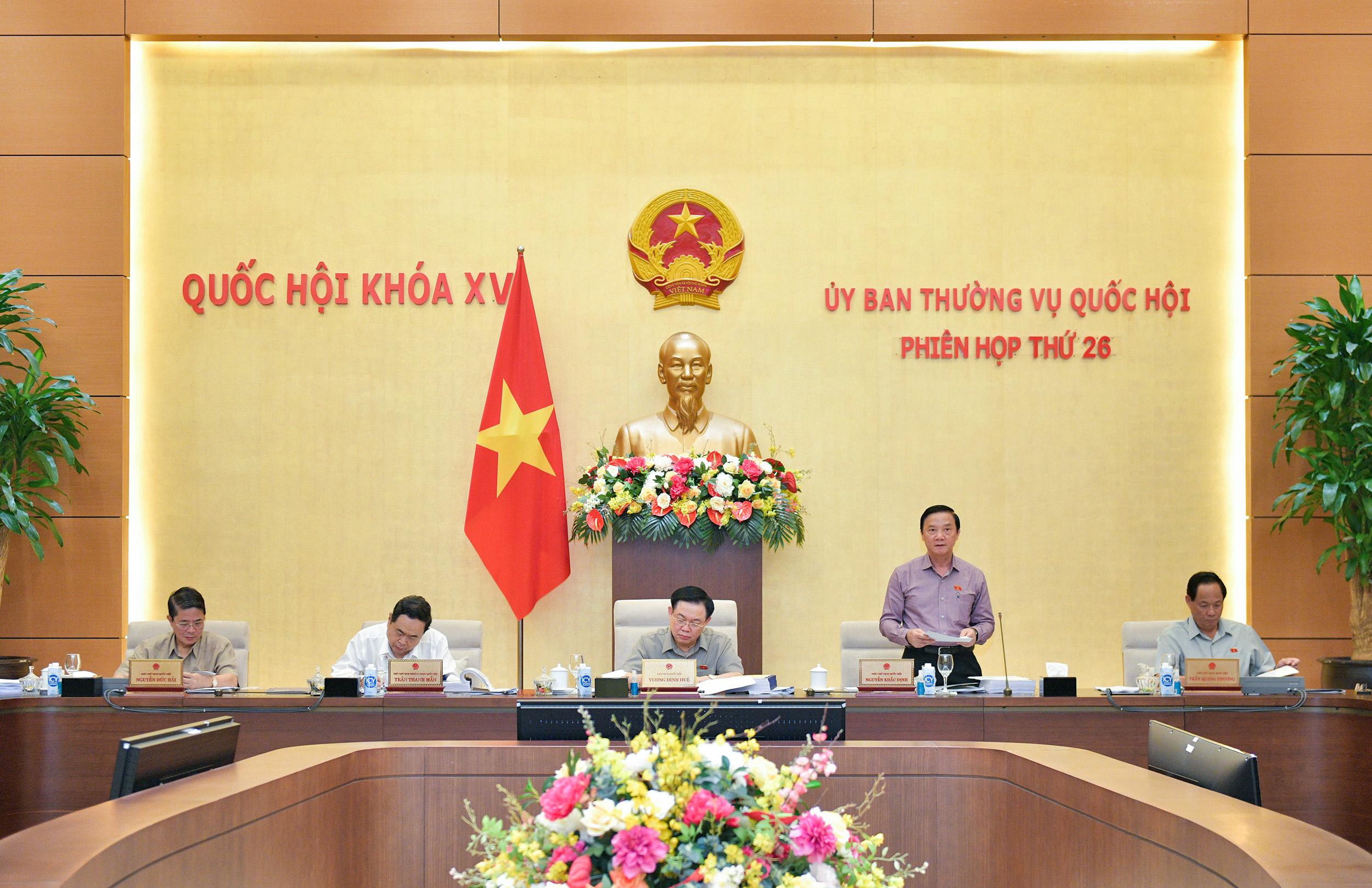 Ph&oacute; Chủ tịch Link Trang Chủ PG88.Com Mới #2026 Nguyễn Khắc Định ph&aacute;t biểu kết luận phi&ecirc;n họp. Ảnh: Link Trang Chủ PG88.Com Mới #2026
