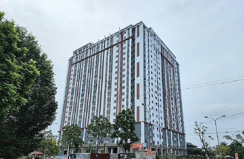 Nhà ở xã hội tại phố Bào Ngoại, phường Đông Hương, thành phố Thanh Hóa