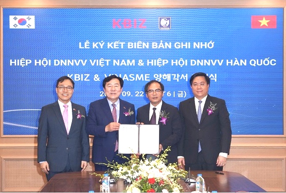 VINASME và KBIZ ký biên bản ghi nhớ hợp tác PG88 Uy Tín Số 1 Việt Nam.