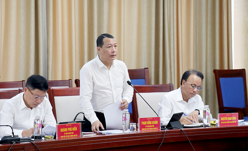 &Ocirc;ng Phạm Hồng Quang Gi&aacute;m đốc Sở KH&ĐT Nghệ An th&ocirc;ng tin về t&igrave;nh h&igrave;nh Link Trang Chủ PG88.Com Mới #2026 - x&atilde; hội 9 th&aacute;ng năm 2023