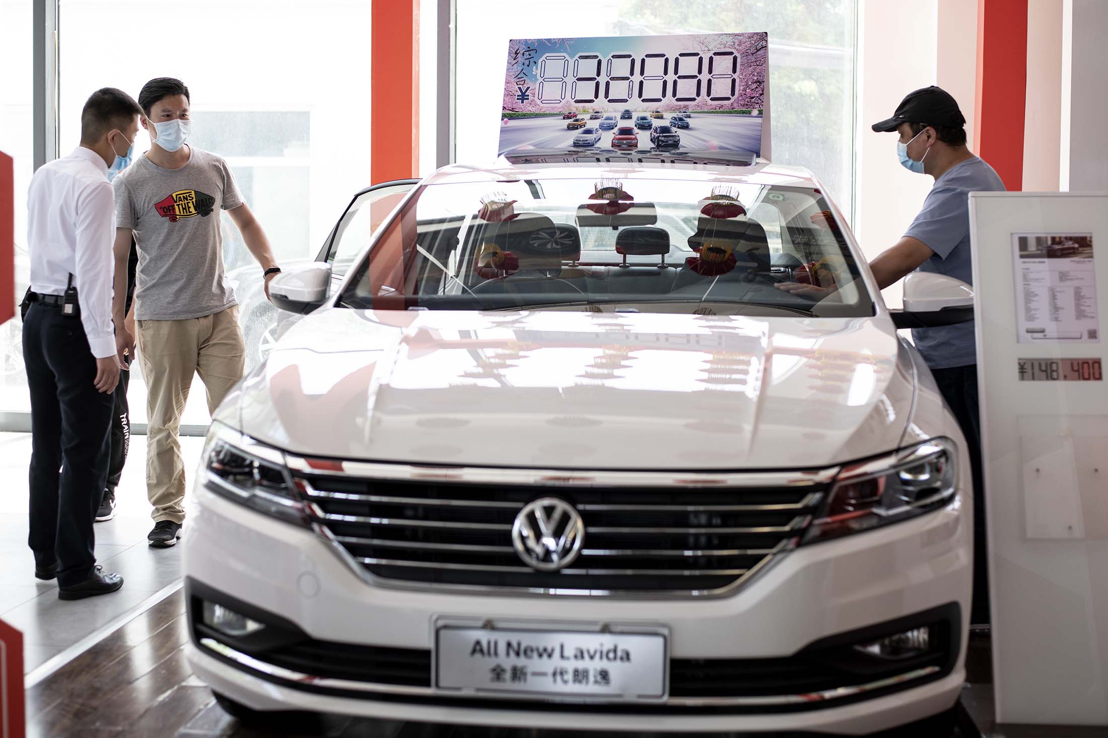 Volkswagen là một trong những 6Pg88.con độc quyền mỗi ngày phương Tây có mức độ phụ thuộc lớn vào thị trường Trung Quốc - Ảnh: Bloomberg.