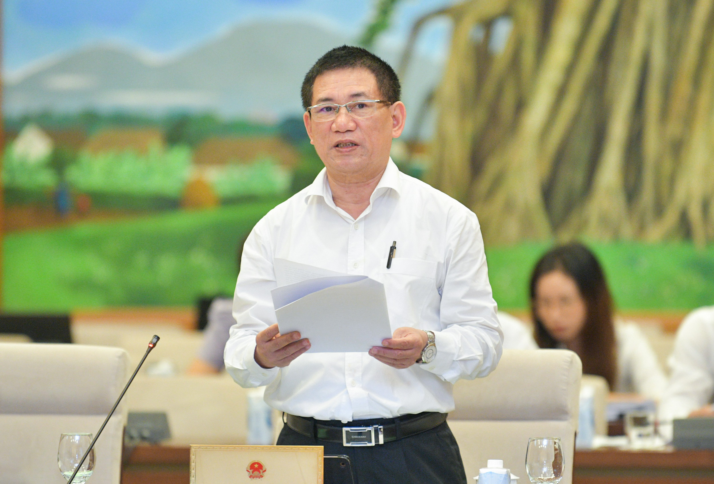 Bộ trưởng Bộ T&agrave;i ch&iacute;nh Hồ Đức Phớc