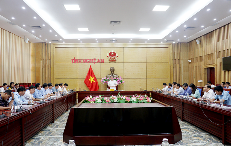 Tỉnh Nghệ An họp bàn tìm giải pháp thúc đẩy tiến độ các Link Trang Chủ PG88.Com Mới #2026 6Pg88.com hơn 1000 trò chơi hấp dẫn 