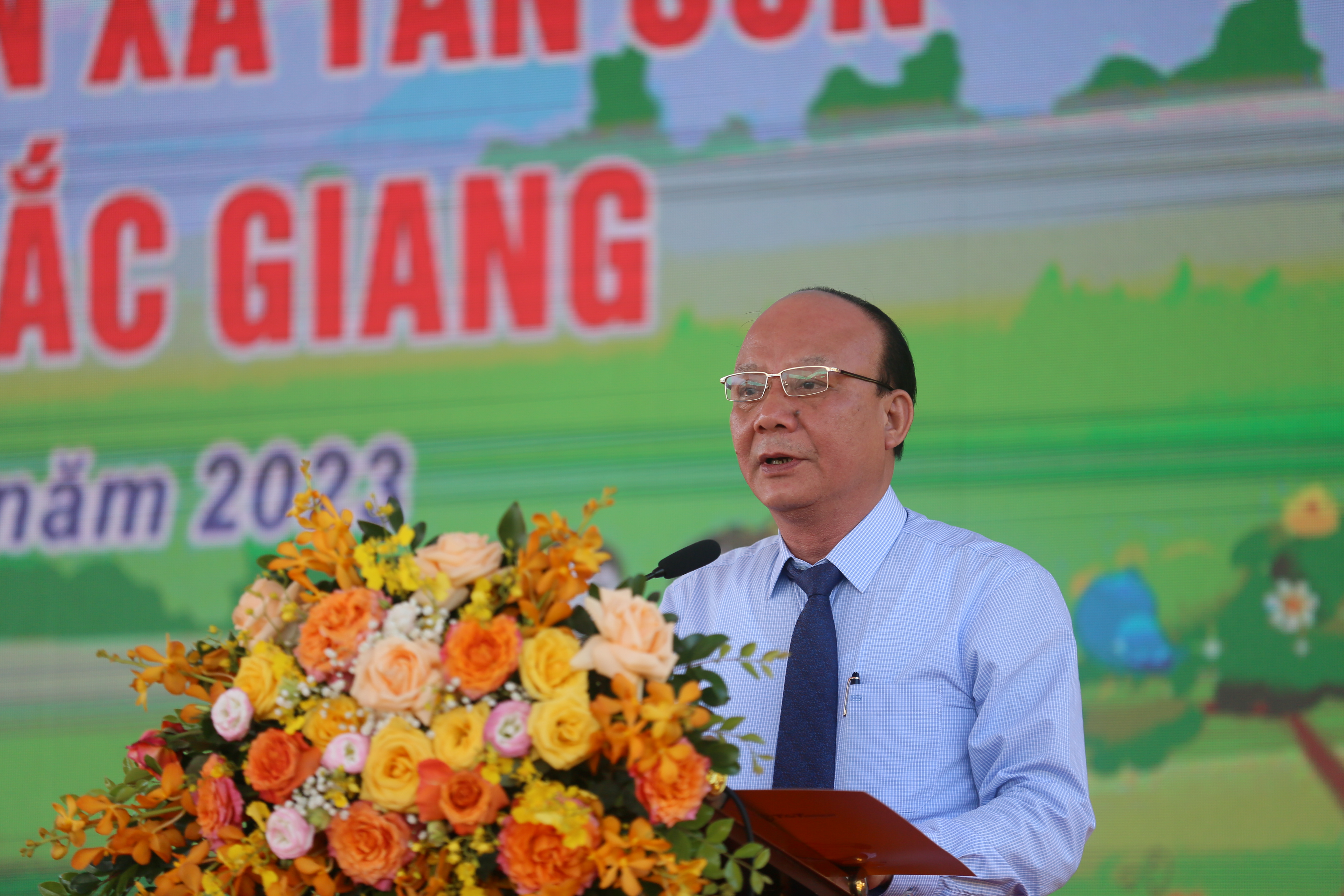 &Ocirc;ng Nguyễn Tất Thắng, Chủ tịch Hội đồng Quản trị Tập đo&agrave;n T&T Group ph&aacute;t biểu tại sự kiện.