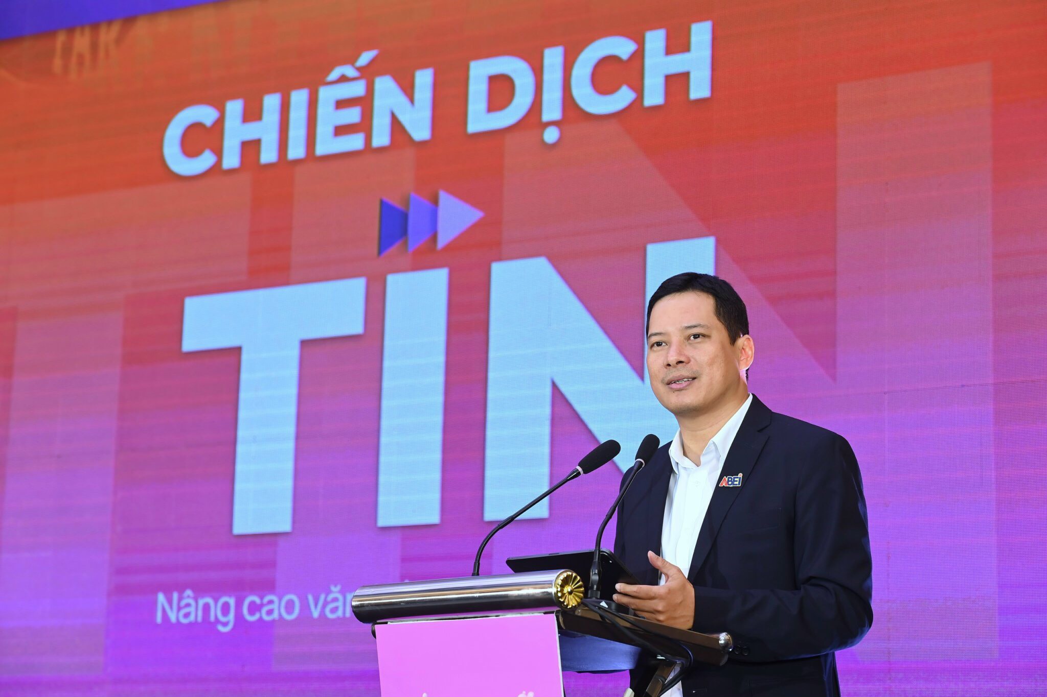 Cục trưởng Cục Ph&aacute;t thanh, truyền h&igrave;nh v&agrave; th&ocirc;ng tin điện tử L&ecirc; Quang Tự Do chia sẻ về chiến dịch 