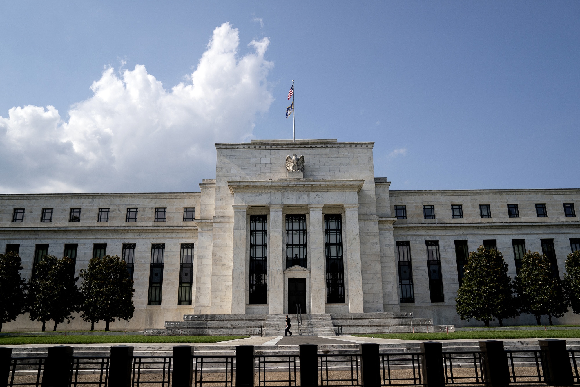Trụ sở Fed ở Washington DC - Ảnh: Bloomberg.